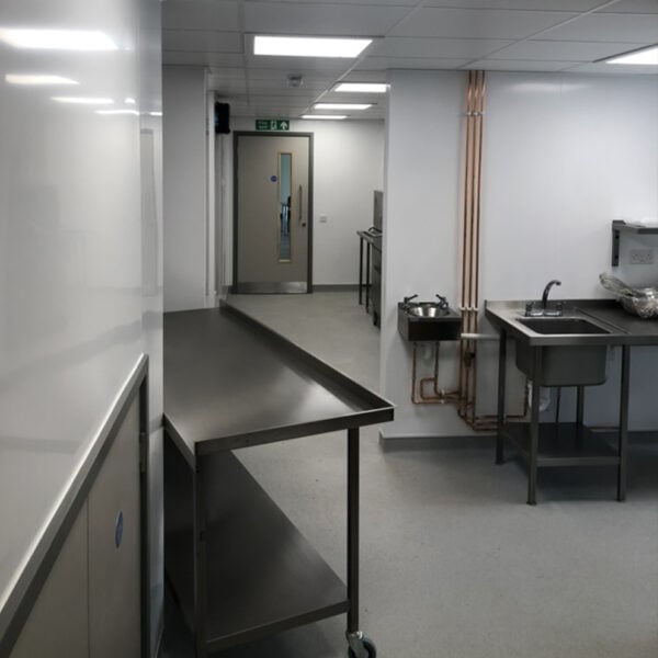 2.5mm premium white hygienic wall cladding sheet